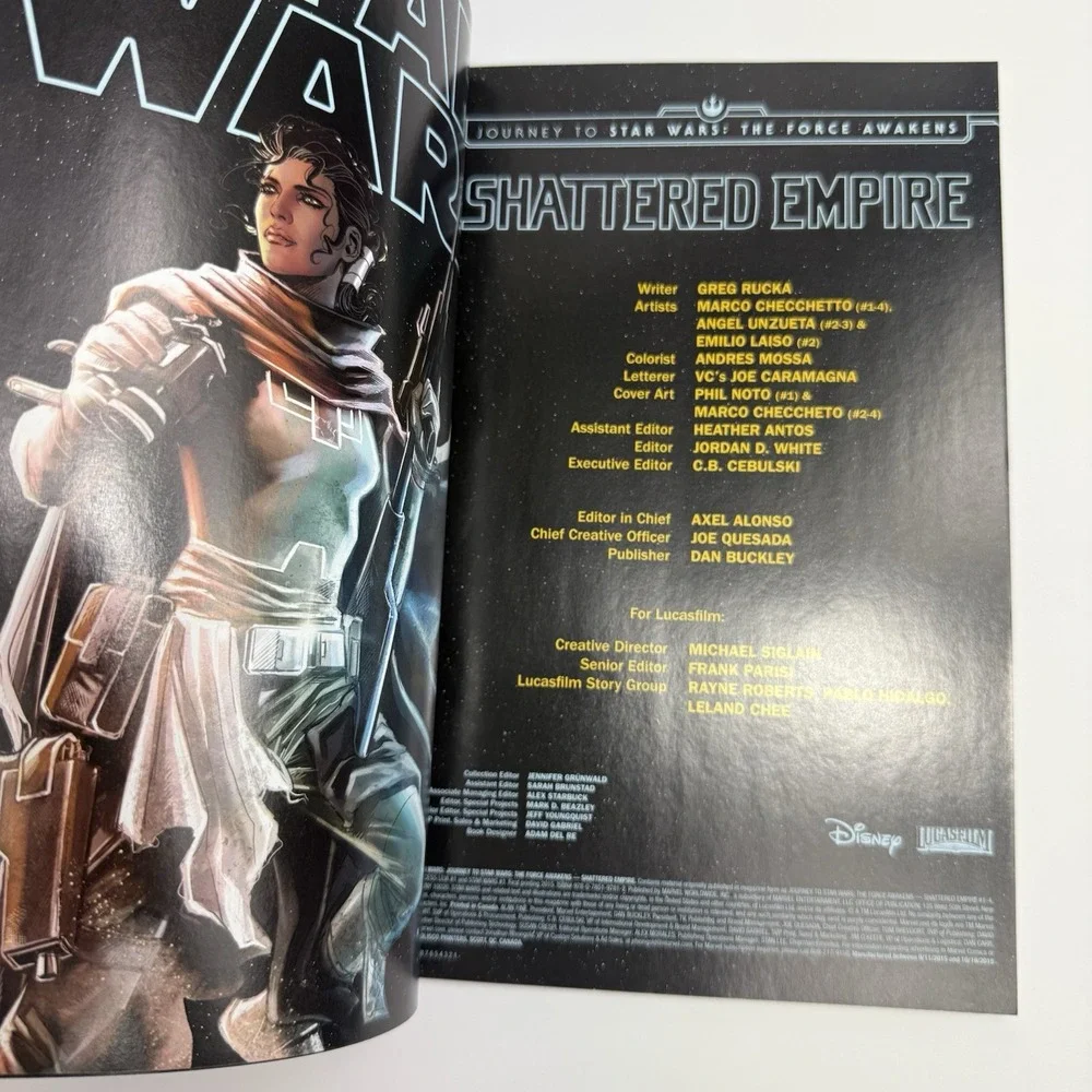 Star Wars Shattered Empire Graphic Novel TPB Comic Book Journey to Force Awakens